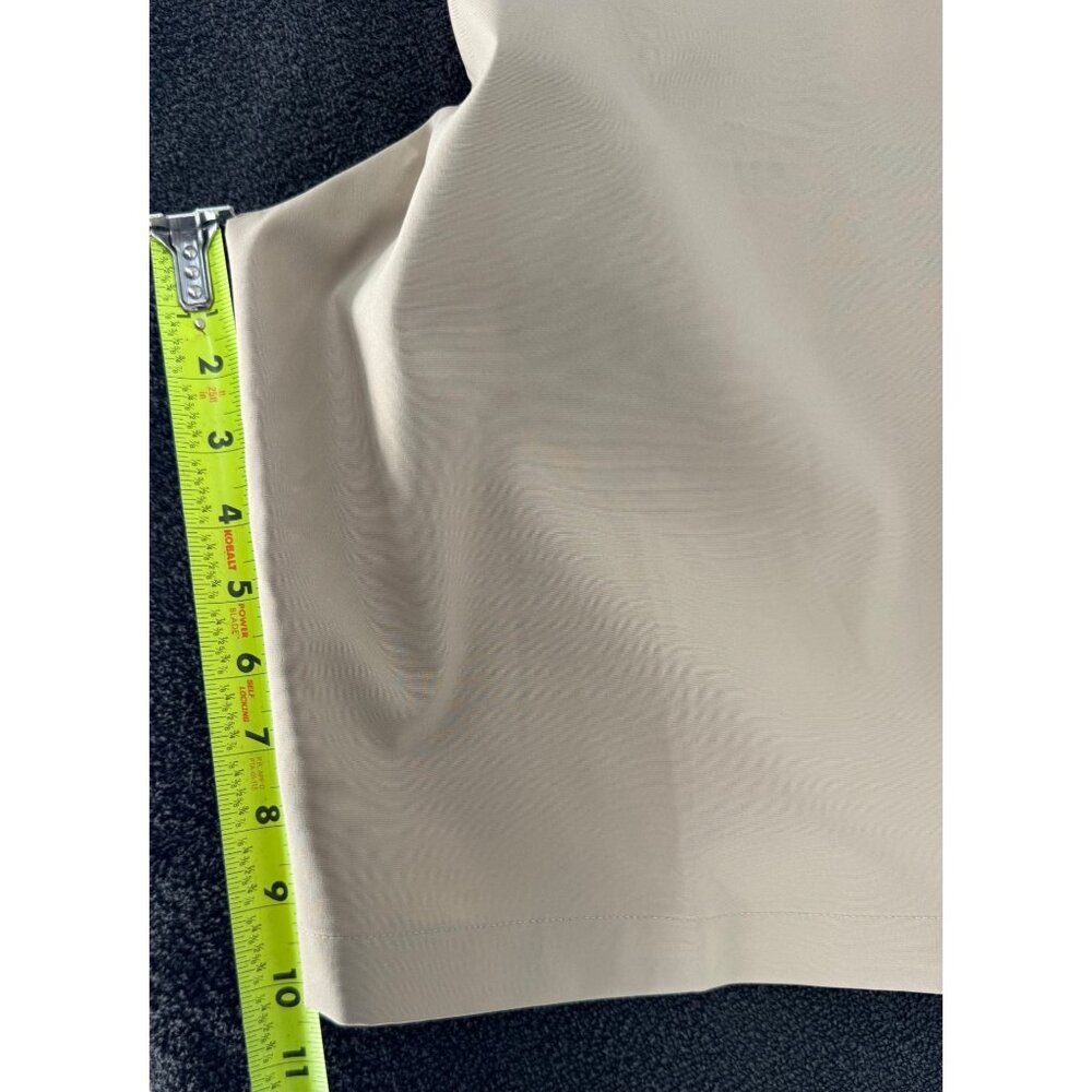 Pga Tour Mens Moisture Wicking Khaki Golf Shorts Upf 50+ Stretch - Picture 7 of 9
